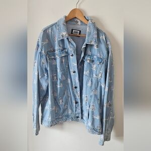 Oh my Disney character dogs denim Jacket Size 2XL